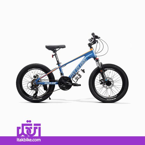 دوچرخه اورلرد پانامرا سایز 20 رنگ آبی ترمز دیسکی بدنه آلومینیوم 6061