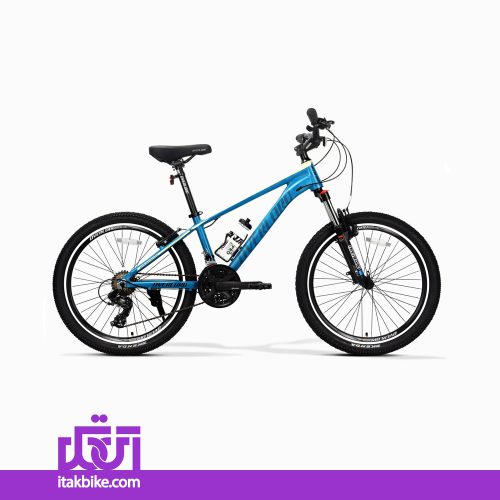 دوچرخه اورلرد پانامرا سایز 24 رنگ آبی ترمز ویبرک بدنه آلومینیوم 6061