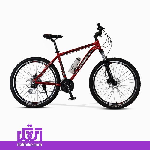 دوچرخه کنوندل سایز 27.5 رنگ قرمز 24 دنده