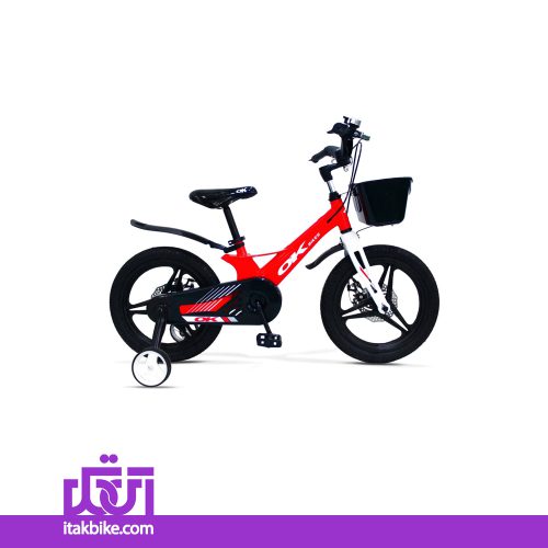 دوچرخه کودک اکی سایز 16 رنگ قرمز