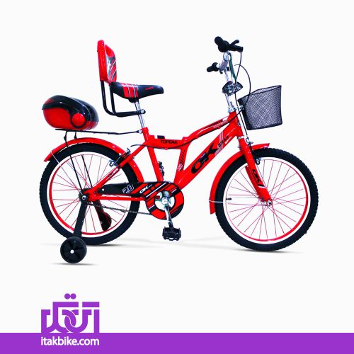 دوچرخه کودک اکی سایز 20 رنگ قرمز