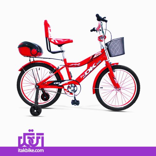 دوچرخه کودک اکی سایز 20 رنگ قرمز