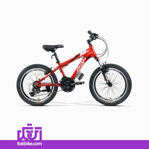 دوچرخه کوهستان راش سایز 20 رنگ قرمز